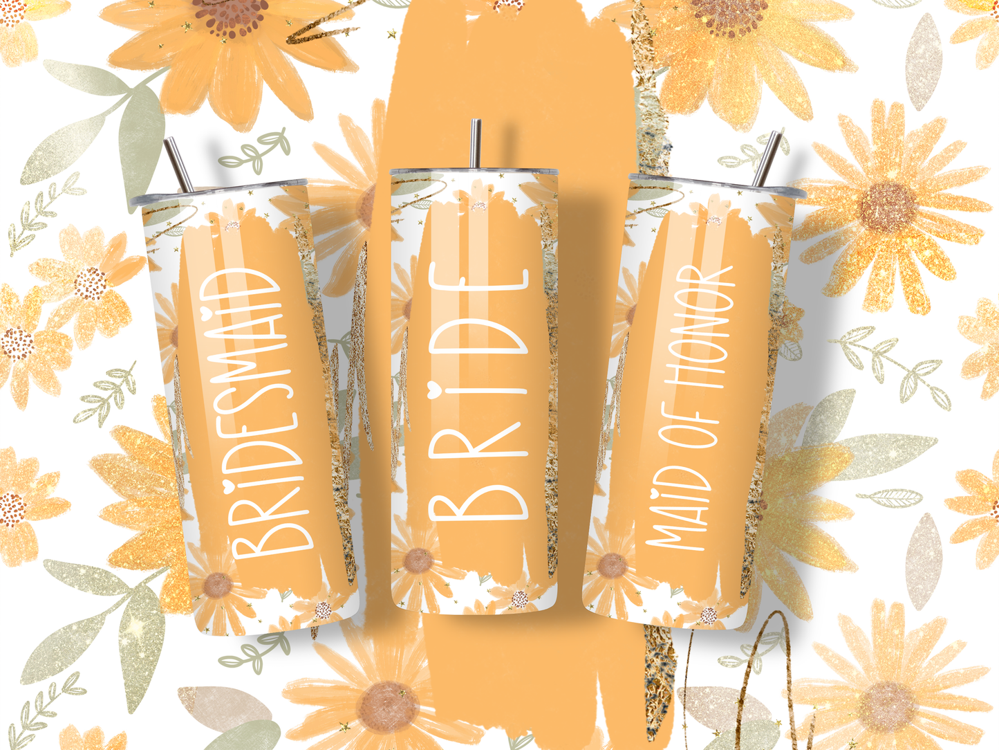Bridal Party Tumbler Set
