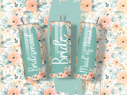 Bridal Party Tumbler Set
